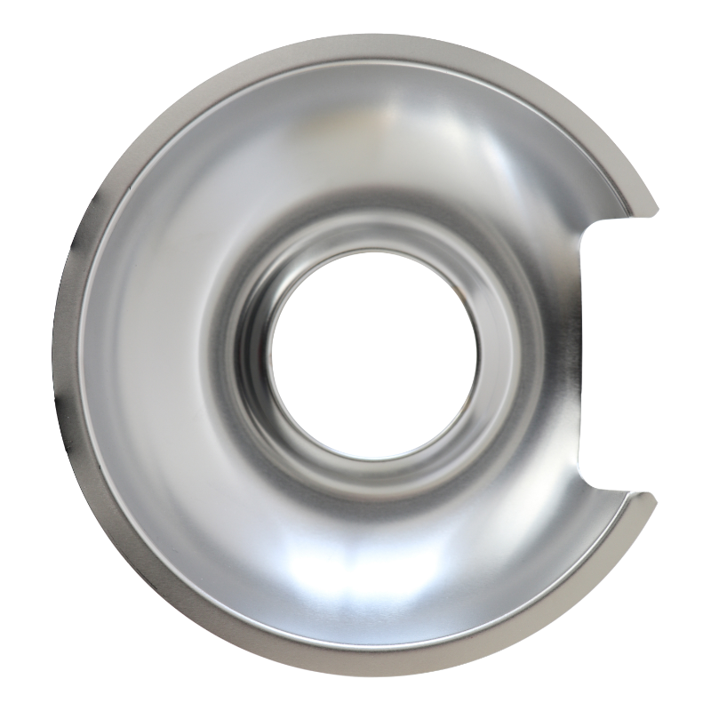 Universal Chrome Drip Pan - 8" - TP8C