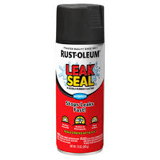 LeakSeal Black Flexible Rubber Spray Coating - 12oz
