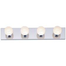 24" 4 Bulb Vanity Fixture - Chrome