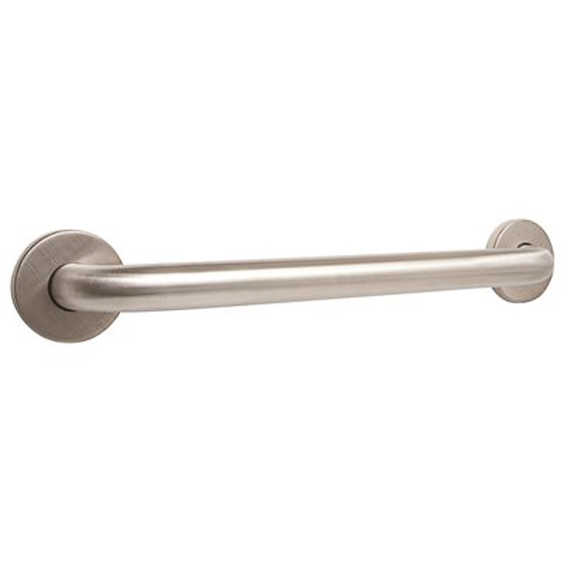 1-1/4" x 12" Stainless Steel Grab Bar