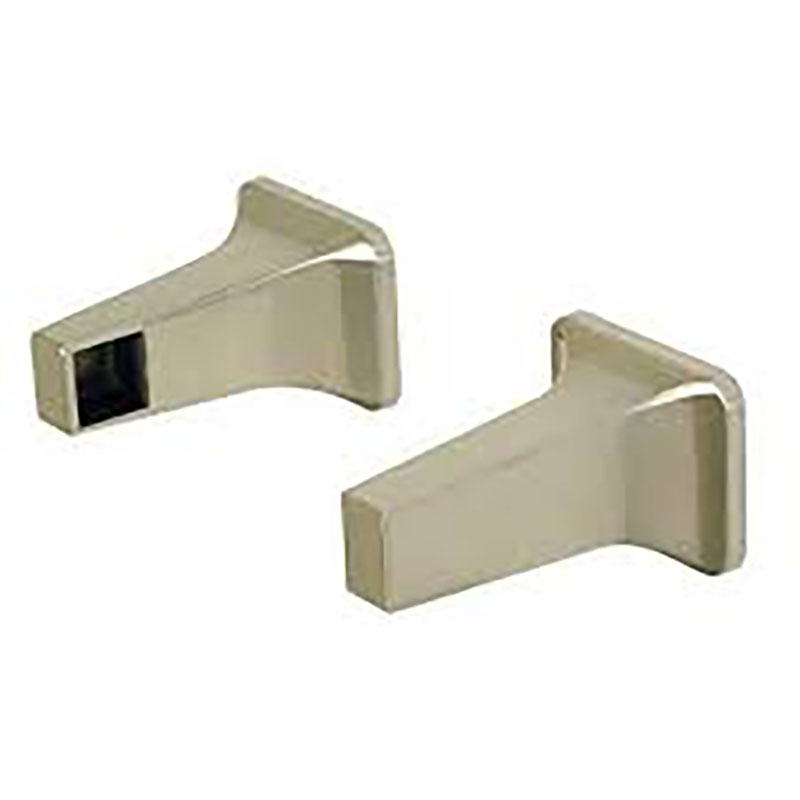 5/8" Concealed Screw Towel Bar Ends - Satin Nickel