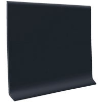 4" x 48" Black Vinyl Cove Base