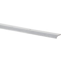 1-3/8" x 72" Silver Aluminum Carpet Trim Bar