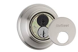 Kwikset 817 Key Control SmartKey Single Cylinder Deadbolt - Satin Nickel