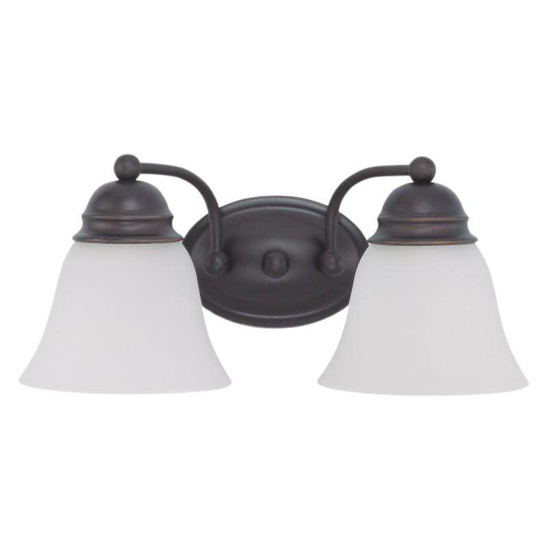 15" Empire 2 Bulb Vanity Fixture - Bronze