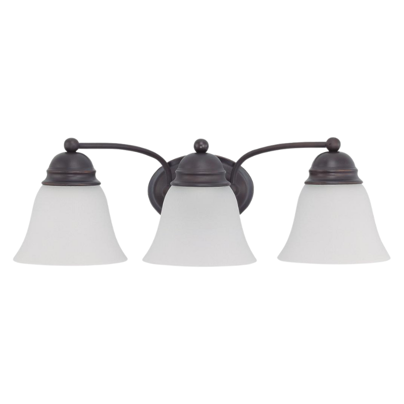 21" Empire 3 Bulb Vanity Fixture - Bronze