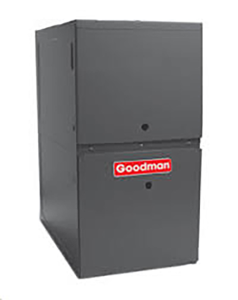 Goodman 80% AFUE Gas Furnace - Multi-Speed - Single Stage - 60K BTU - 1.5-2 Ton