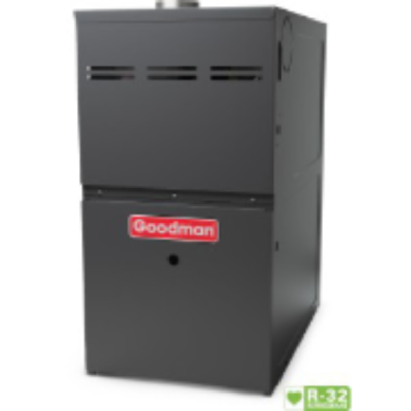 3.0 Ton Goodman® R32 80% AFUE Gas Furnace - Multi-Speed - Single Stage - 60K BTU