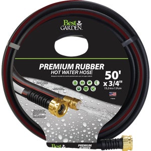 3/4" X 50' Hot Water Rubber Hose