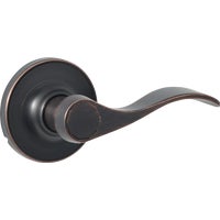 Deco Lever Passage Knob Bronze