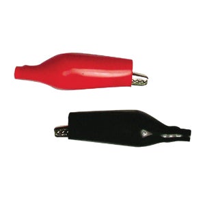 Insulated Alligator Clip Pk/2