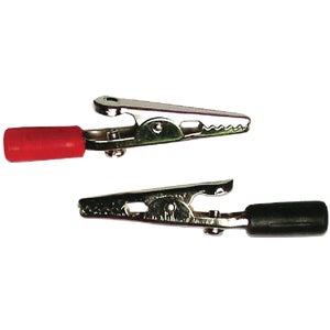 20Amp Insulat Alligator Clip Pk2
