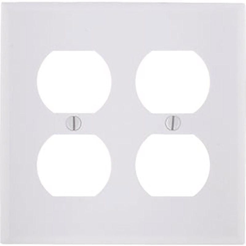 Double Duplex Receptacle Plate