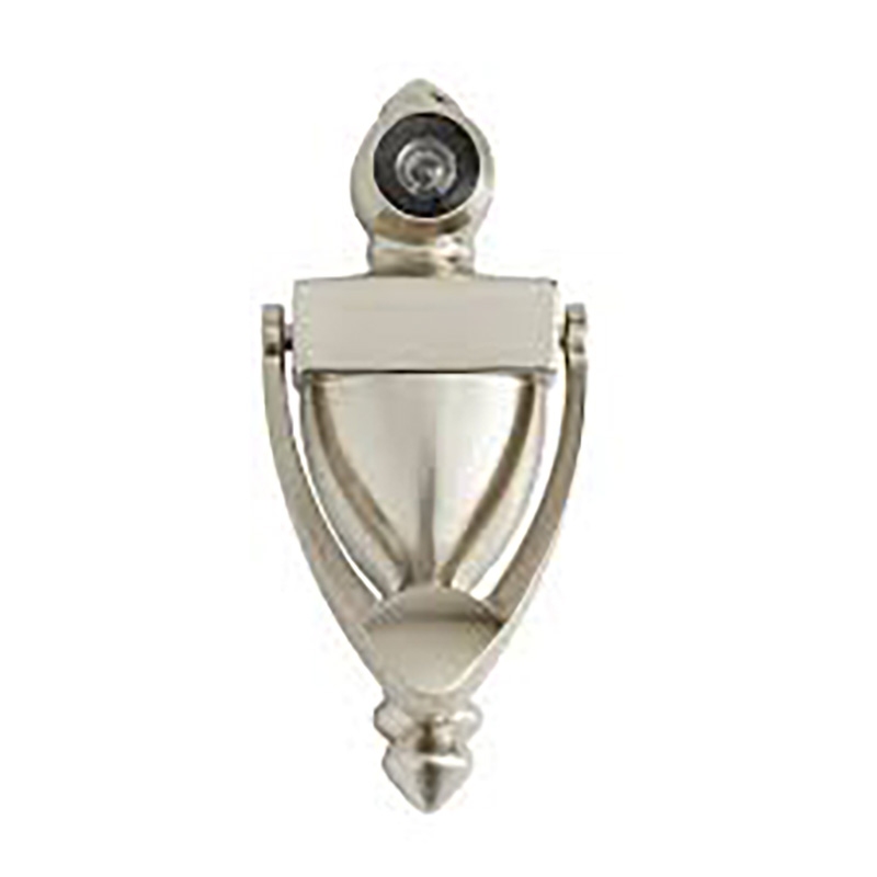 4" Door Knocker W/View Sn