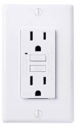 Gfi Duplex Receptacle Ivory