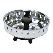 3-1/2" 3 Prong Basket Strainer