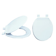 Standard White Plast Toilet Seat