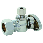 Quart Turn Angl Stop 5/8"Cx3/8"C