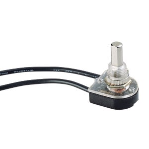 Canopy Push Switch On/Off Blk