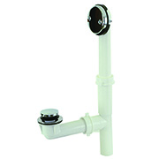 1-1/2" Tub Tiptoe Drain Assm Pvc