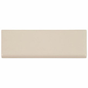 2" X 6" Flat Surf Cap White