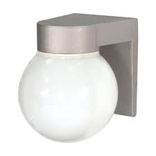 Satin Wall Ball Fixture