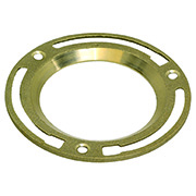 Brass Floor Flange 4"
