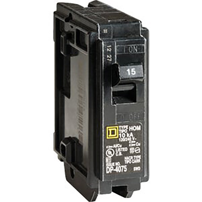 Single Pole Interchangeable Breaker