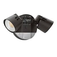 Acuity LED Selectable Dusk to Dawn/Motion Activated Security Flood Light - Bronze