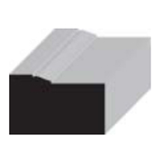 Brick Mould 1-1/4” x 2” - Primed