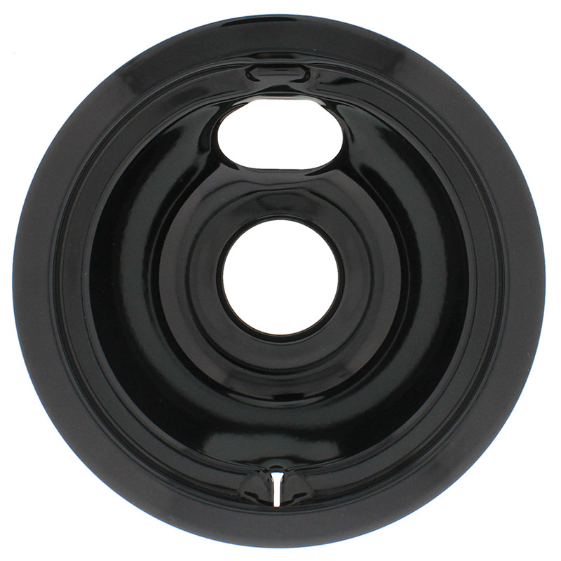 GE® and Hotpoint® Black Burner Bowl - 8" - SMP8DNGEP