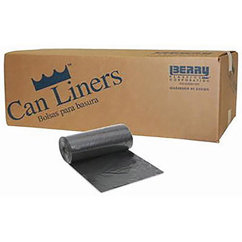 55 Gallon Black Trash Can Liners - 50/pack