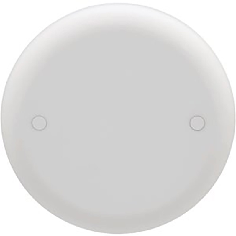 4" Round Ceiling Box Cover - White