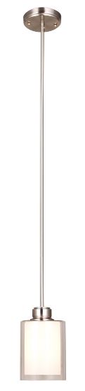 5-1/2" Oslo Mini Pendant - Satin Nickel
