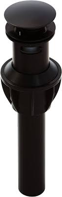 Pfister Push Button Drain Assembly - Matte Black
