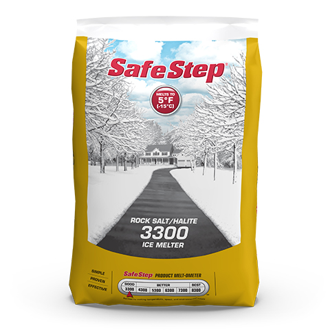 Rock Salt/Halite Snow & Ice Melt Pellets - 50 lbs