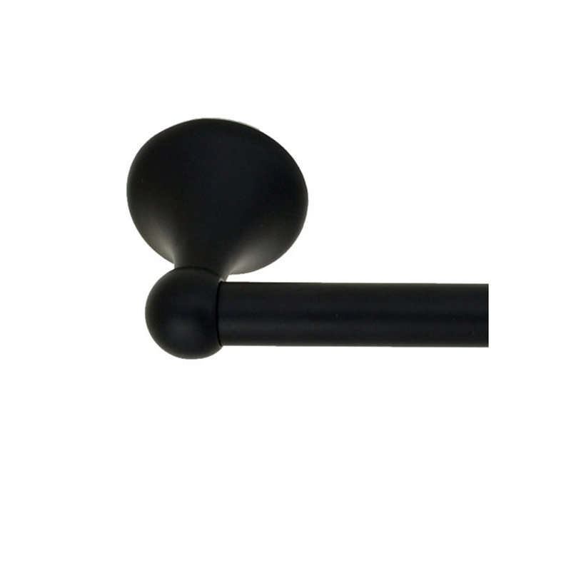 24" Waterfront Towel Bar - Matte Black
