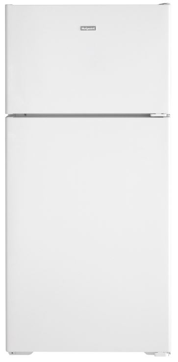 Hotpoint® 15.6 cu. ft. Icemaker Ready  Top Freezer Refrigerator - White
