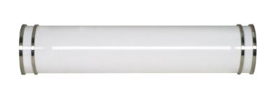 25" Glamour LED 26W Selectable Vanity Fixture - Satin Nickel