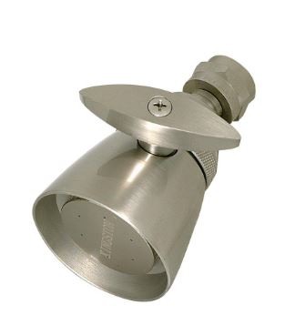 2.0 GPM Deluxe Brass Shower Head - Satin Nickel