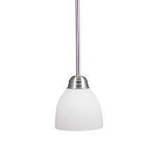 36" Mini Pendant - Glass Sold Separately - Satin Nickel