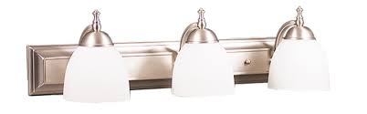 30" Dallas 3 Bulb Vanity Fixture - Satin Nickel