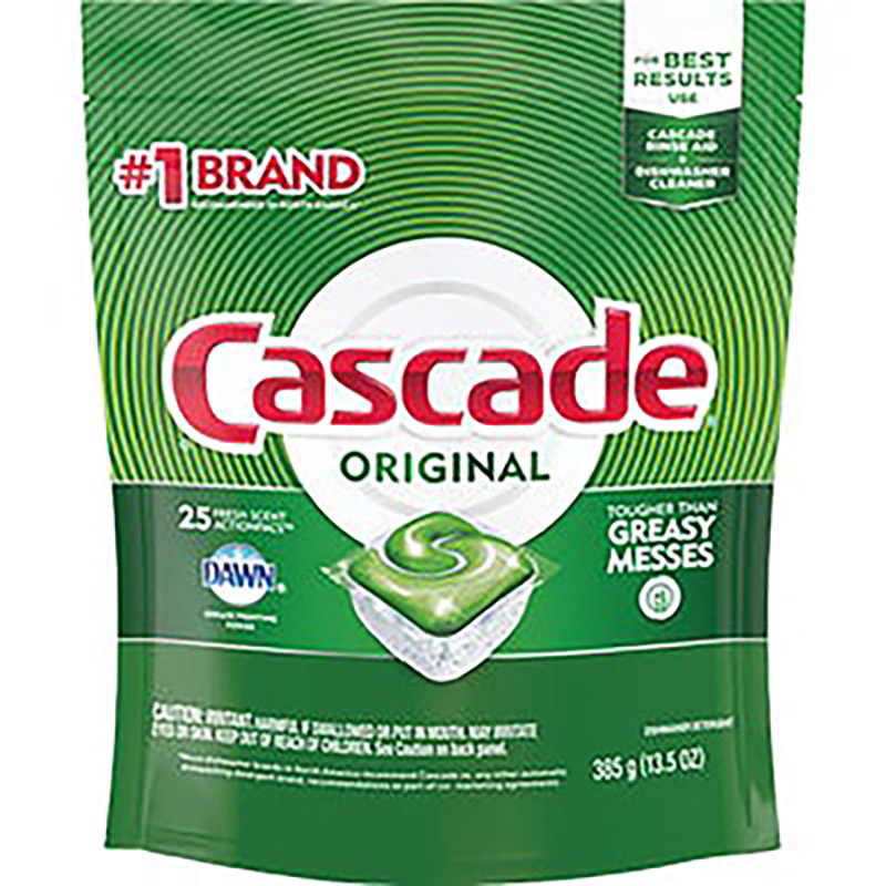 Cascade Fresh Scent Dishwasher Detergent Pods - 25/pack