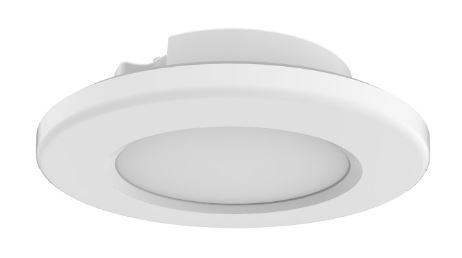 4" LED 9W Round Surface Mount Fixture - White