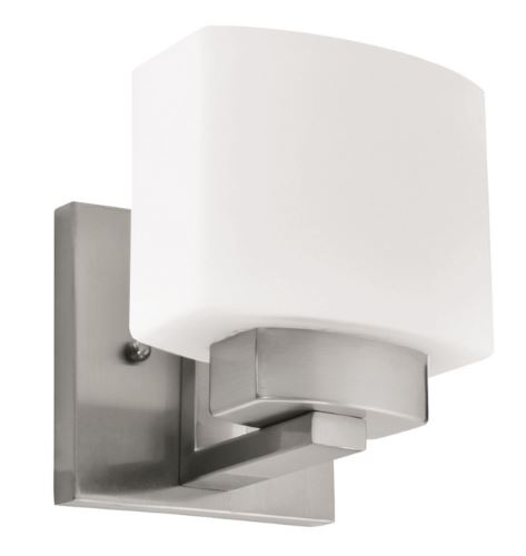 6-1/2" Dove Creek 1 Bulb Wall Sconce - Satin Nickel