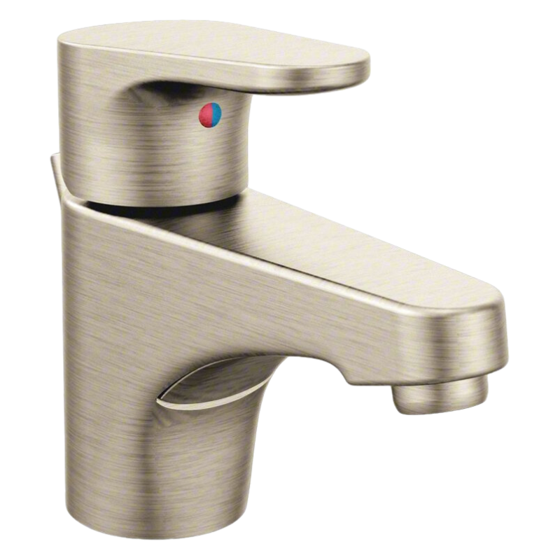CFG Edgestone Single Handle Bathroom Faucet - Satin Nickel - With Pop-Up