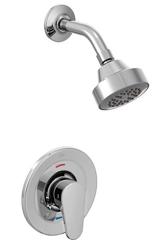 CFG Edgestone Single Handle Shower Trim Kit - Chrome