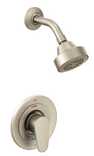 CFG Edgestone Single Handle Shower Trim Kit - Satin Nickel
