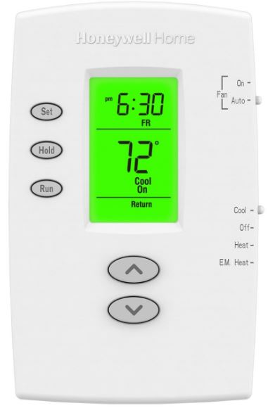 Honeywell Pro 2000 Digital Programmable Digital Vertical Thermostat - TH221DV1006/U
