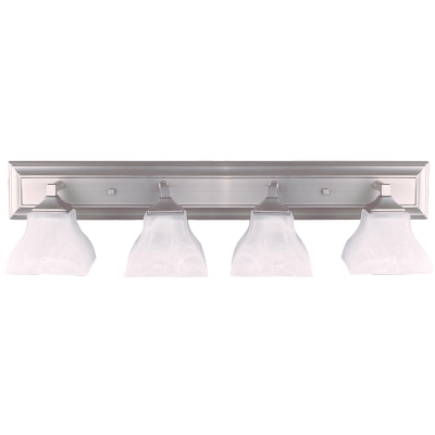 30" 4 Bulb Vanity Fixture  - Satin Nickel